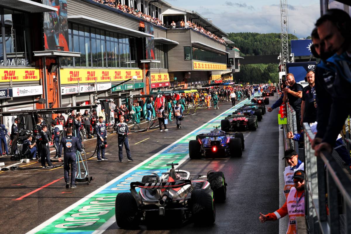 Nico Hulkenberg (GER) Haas VF-23. 29.07.2023. Formula 1 World Championship, Rd 13, Belgian Grand Prix, Spa Francorchamps, Belgium, Sprint Day. - www.xpbimages.com, EMail: requests@xpbimages.com © Copyright: Bearne / XPB Images