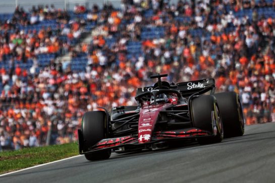 Valtteri Bottas (FIN) Alfa Romeo F1 Team C43.
25.08.2023. Formula 1 World Championship, Rd 14, Dutch Grand Prix, Zandvoort, Netherlands, Practice Day.
- www.xpbimages.com, EMail: requests@xpbimages.com © Copyright: Moy / XPB Images