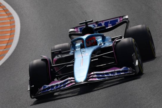 Esteban Ocon (FRA) Alpine F1 Team A523.
25.08.2023. Formula 1 World Championship, Rd 14, Dutch Grand Prix, Zandvoort, Netherlands, Practice Day.
- www.xpbimages.com, EMail: requests@xpbimages.com © Copyright: Charniaux / XPB Images