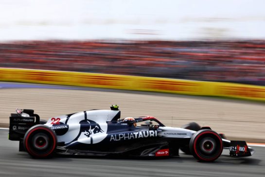 Yuki Tsunoda (JPN) AlphaTauri AT04.
25.08.2023. Formula 1 World Championship, Rd 14, Dutch Grand Prix, Zandvoort, Netherlands, Practice Day.
- www.xpbimages.com, EMail: requests@xpbimages.com © Copyright: Coates / XPB Images