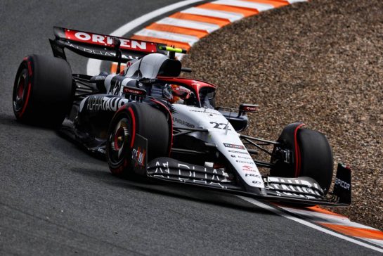 Yuki Tsunoda (JPN) AlphaTauri AT04.
25.08.2023. Formula 1 World Championship, Rd 14, Dutch Grand Prix, Zandvoort, Netherlands, Practice Day.
- www.xpbimages.com, EMail: requests@xpbimages.com © Copyright: Coates / XPB Images
