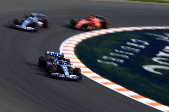 Esteban Ocon (FRA) Alpine F1 Team A523.
25.08.2023. Formula 1 World Championship, Rd 14, Dutch Grand Prix, Zandvoort, Netherlands, Practice Day.
- www.xpbimages.com, EMail: requests@xpbimages.com © Copyright: Coates / XPB Images