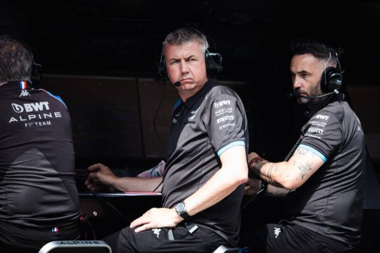 Rob Cherry (GBR) Alpine F1 Team Race Team Manager.
25.08.2023. Formula 1 World Championship, Rd 14, Dutch Grand Prix, Zandvoort, Netherlands, Practice Day.
- www.xpbimages.com, EMail: requests@xpbimages.com © Copyright: Bearne / XPB Images