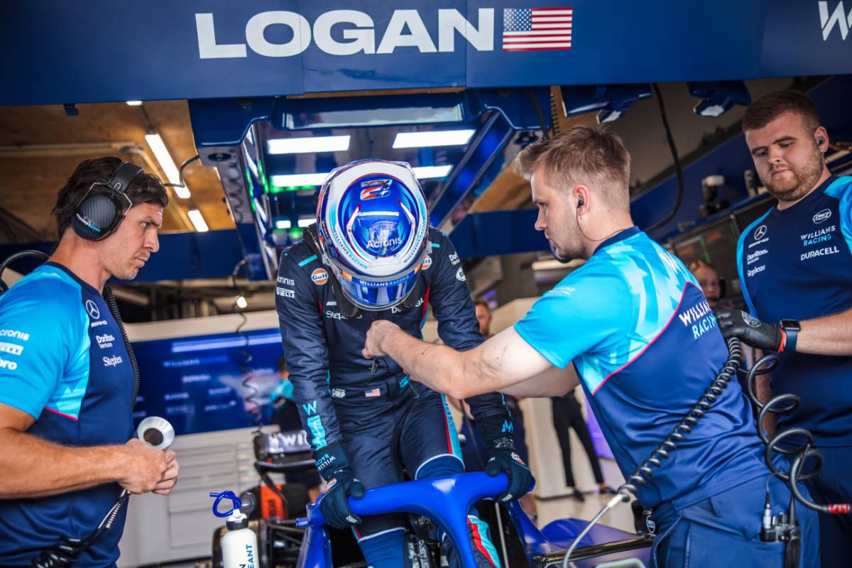 Logan Sargeant (USA) Williams Racing FW45.
25.08.2023. Formula 1 World Championship, Rd 14, Dutch Grand Prix, Zandvoort, Netherlands, Practice Day.
- www.xpbimages.com, EMail: requests@xpbimages.com © Copyright: Bearne / XPB Images