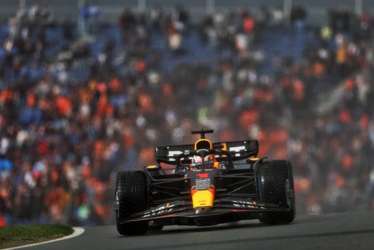 Max Verstappen (NLD) Red Bull Racing RB19.
26.08.2023. Formula 1 World Championship, Rd 14, Dutch Grand Prix, Zandvoort, Netherlands, Qualifying Day.
- www.xpbimages.com, EMail: requests@xpbimages.com © Copyright: Staley / XPB Images
