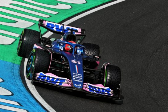 Esteban Ocon (FRA) Alpine F1 Team A523.
26.08.2023. Formula 1 World Championship, Rd 14, Dutch Grand Prix, Zandvoort, Netherlands, Qualifying Day.
- www.xpbimages.com, EMail: requests@xpbimages.com © Copyright: Moy / XPB Images