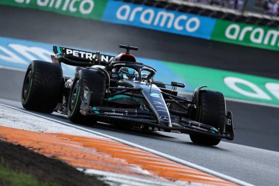 George Russell (GBR) Mercedes AMG F1 W14.
26.08.2023. Formula 1 World Championship, Rd 14, Dutch Grand Prix, Zandvoort, Netherlands, Qualifying Day.
- www.xpbimages.com, EMail: requests@xpbimages.com © Copyright: Moy / XPB Images