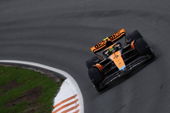Lando Norris (GBR) McLaren MCL60.
26.08.2023. Formula 1 World Championship, Rd 14, Dutch Grand Prix, Zandvoort, Netherlands, Qualifying Day.
- www.xpbimages.com, EMail: requests@xpbimages.com © Copyright: Coates / XPB Images