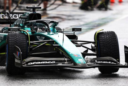 Lance Stroll (CDN) Aston Martin F1 Team AMR23.
26.08.2023. Formula 1 World Championship, Rd 14, Dutch Grand Prix, Zandvoort, Netherlands, Qualifying Day.
- www.xpbimages.com, EMail: requests@xpbimages.com © Copyright: Bearne / XPB Images