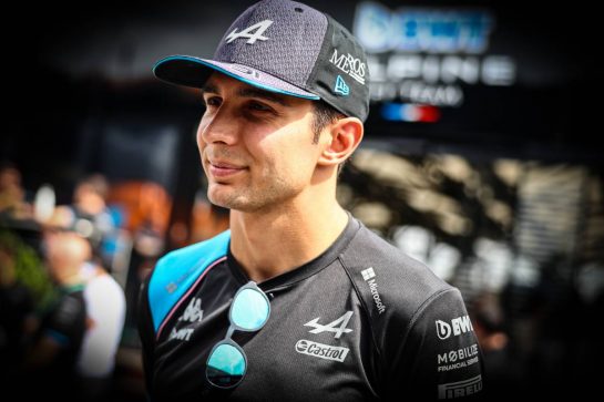 Esteban Ocon (FRA), Alpine F1 Team 
31.08.2023. Formula 1 World Championship, Rd 15, Italian Grand Prix, Monza, Italy, Preparation Day.
- www.xpbimages.com, EMail: requests@xpbimages.com © Copyright: Charniaux / XPB Images