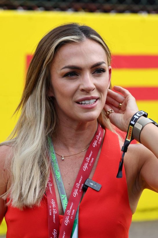 Emma Walsh (GBR) Presenter and Content Creator - Alfa Romeo F1 Team Pirelli Hot Laps.
31.08.2023. Formula 1 World Championship, Rd 15, Italian Grand Prix, Monza, Italy, Preparation Day.
- www.xpbimages.com, EMail: requests@xpbimages.com © Copyright: Moy / XPB Images