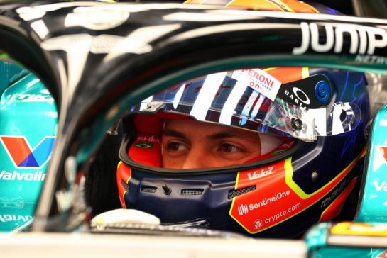 Felipe Drugovich (BRA) Aston Martin F1 Team AMR23, Reserve and Development Programme Driver.
31.08.2023. Formula 1 World Championship, Rd 15, Italian Grand Prix, Monza, Italy, Preparation Day.
- www.xpbimages.com, EMail: requests@xpbimages.com © Copyright: Coates / XPB Images