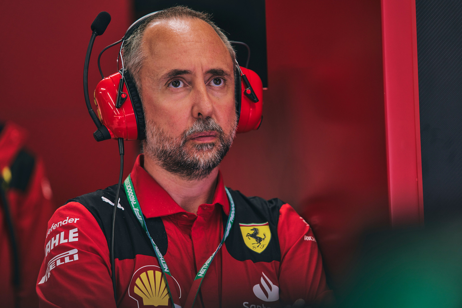 Ferrari's Head of Chassis Enrico Cardile.
