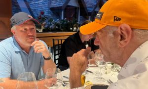 Brown and Newey swap more than just ideas at dinner