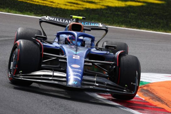 Logan Sargeant (USA) Williams Racing FW45.
01.09.2023. Formula 1 World Championship, Rd 15, Italian Grand Prix, Monza, Italy, Practice Day.
- www.xpbimages.com, EMail: requests@xpbimages.com © Copyright: Coates / XPB Images