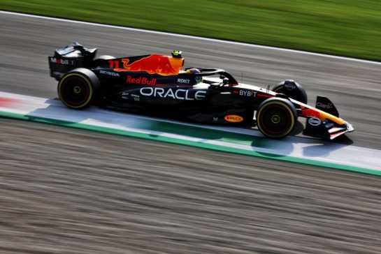 Sergio Perez (MEX) Red Bull Racing RB19.
01.09.2023. Formula 1 World Championship, Rd 15, Italian Grand Prix, Monza, Italy, Practice Day.
- www.xpbimages.com, EMail: requests@xpbimages.com © Copyright: Staley / XPB Images