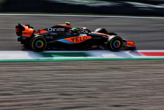Lando Norris (GBR) McLaren MCL60.
01.09.2023. Formula 1 World Championship, Rd 15, Italian Grand Prix, Monza, Italy, Practice Day.
- www.xpbimages.com, EMail: requests@xpbimages.com © Copyright: Staley / XPB Images