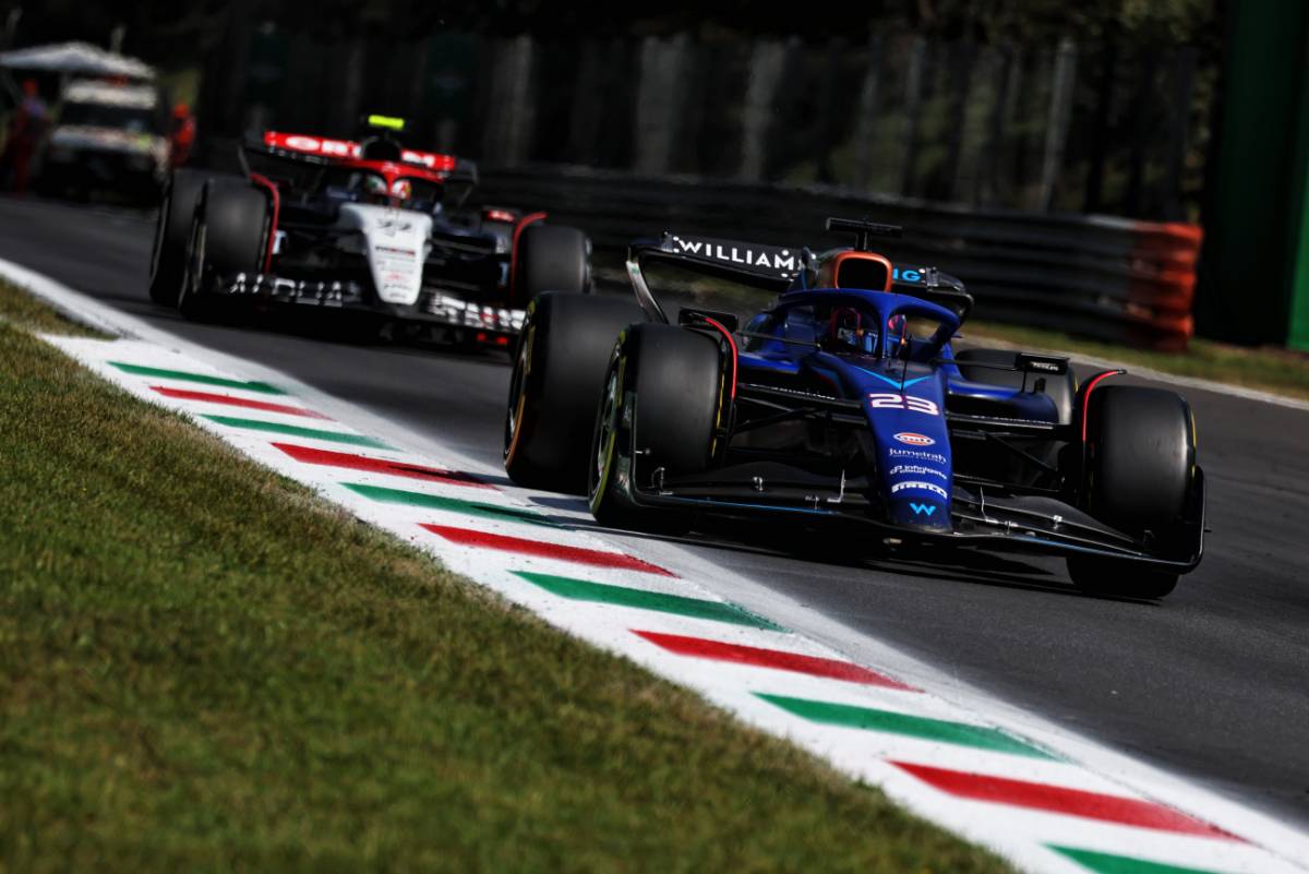 Alexander Albon (THA) Williams Racing FW45. 02.09.2023. Formula 1 World Championship, Rd 15, Italian Grand Prix, Monza, Italy, Qualifying Day. - www.xpbimages.com, EMail: requests@xpbimages.com © Copyright: Moy / XPB Images