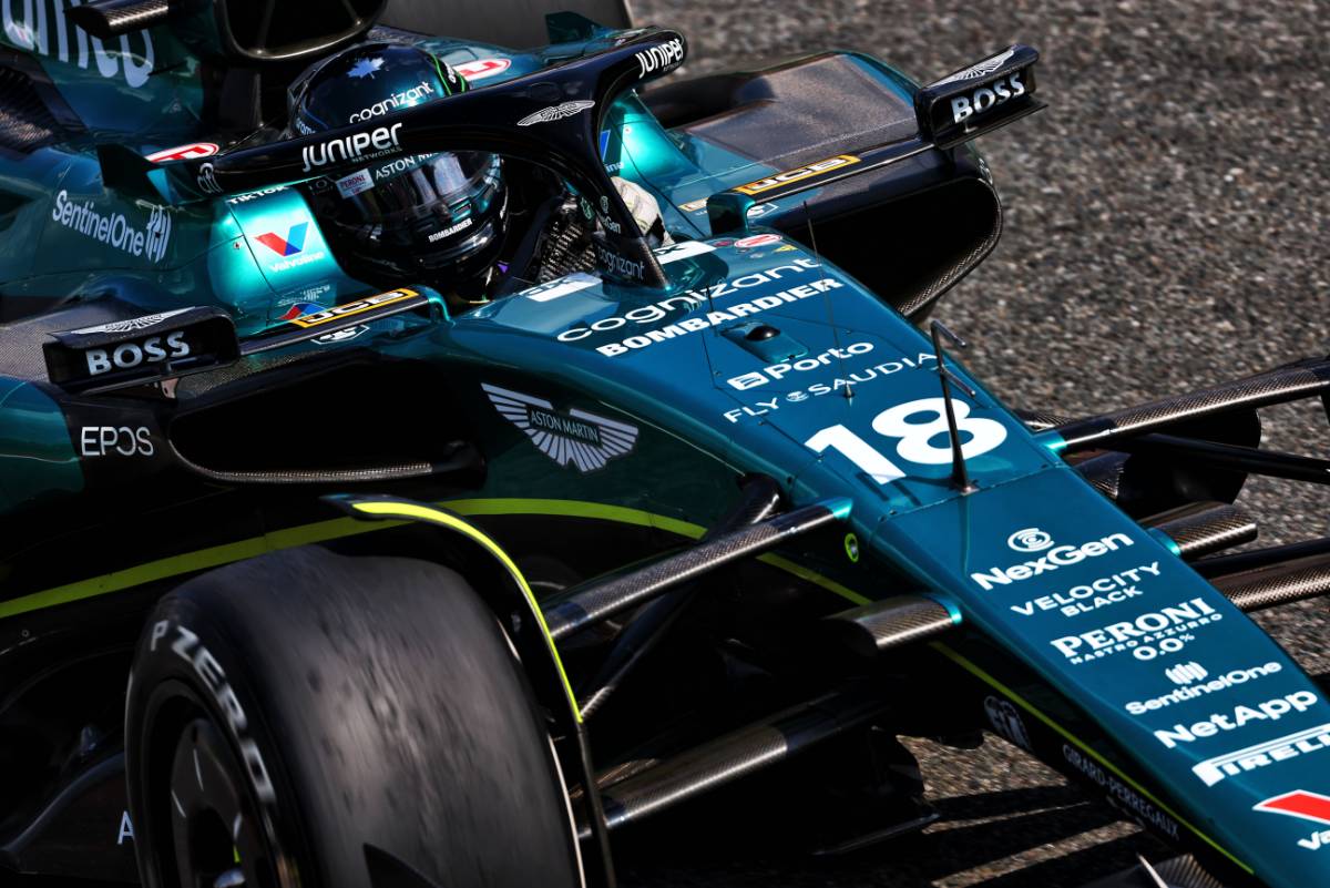 Lance Stroll (CDN) Aston Martin F1 Team AMR23. 02.09.2023. Formula 1 World Championship, Rd 15, Italian Grand Prix, Monza, Italy, Qualifying Day. - www.xpbimages.com, EMail: requests@xpbimages.com © Copyright: Coates / XPB Images