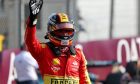 Carlos Sainz Jr (ESP) Ferrari celebrates his pole position in qualifying parc ferme. 02.09.2023. Formula 1 World Championship, Rd 15, Italian Grand Prix, Monza, Italy, Qualifying Day. - www.xpbimages.com, EMail: requests@xpbimages.com © Copyright: Staley / XPB Images