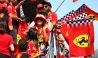 Circuit atmosphere - Ferrari fans in the grandstand. 03.09.2023. Formula 1 World Championship, Rd 15, Italian Grand Prix, Monza, Italy, Race Day. - www.xpbimages.com, EMail: requests@xpbimages.com © Copyright: Coates / XPB Images