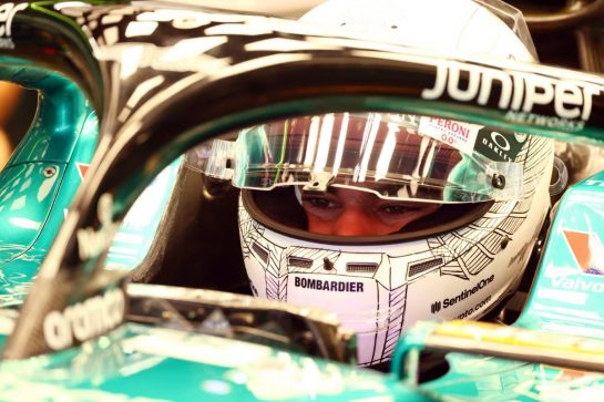 Lance Stroll (CDN) Aston Martin F1 Team AMR23.
22.09.2023. Formula 1 World Championship, Rd 17, Japanese Grand Prix, Suzuka, Japan, Practice Day.
- www.xpbimages.com, EMail: requests@xpbimages.com © Copyright: Batchelor / XPB Images