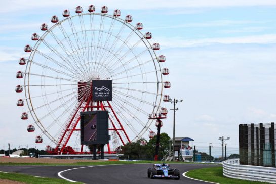 Esteban Ocon (FRA) Alpine F1 Team A523.
22.09.2023. Formula 1 World Championship, Rd 17, Japanese Grand Prix, Suzuka, Japan, Practice Day.
- www.xpbimages.com, EMail: requests@xpbimages.com © Copyright: Moy / XPB Images