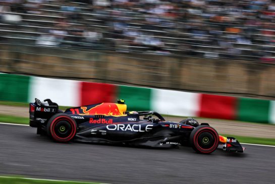 Sergio Perez (MEX) Red Bull Racing RB19.
22.09.2023. Formula 1 World Championship, Rd 17, Japanese Grand Prix, Suzuka, Japan, Practice Day.
- www.xpbimages.com, EMail: requests@xpbimages.com © Copyright: Moy / XPB Images
