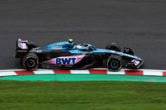 Pierre Gasly (FRA) Alpine F1 Team A523.
22.09.2023. Formula 1 World Championship, Rd 17, Japanese Grand Prix, Suzuka, Japan, Practice Day.
- www.xpbimages.com, EMail: requests@xpbimages.com © Copyright: Moy / XPB Images