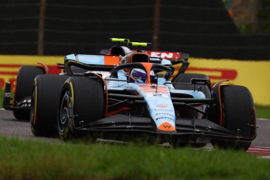 Logan Sargeant (USA) Williams Racing FW45.
22.09.2023. Formula 1 World Championship, Rd 17, Japanese Grand Prix, Suzuka, Japan, Practice Day.
- www.xpbimages.com, EMail: requests@xpbimages.com © Copyright: Coates / XPB Images