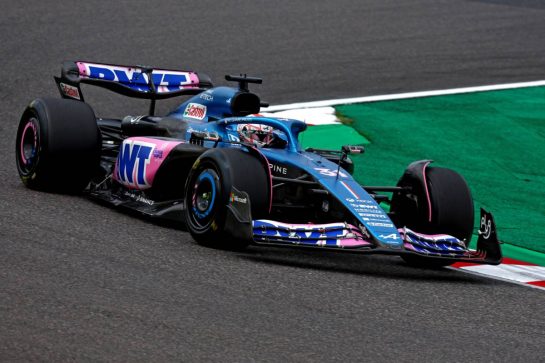 Esteban Ocon (FRA), Alpine F1 Team 
22.09.2023. Formula 1 World Championship, Rd 17, Japanese Grand Prix, Suzuka, Japan, Practice Day.
- www.xpbimages.com, EMail: requests@xpbimages.com © Copyright: Charniaux / XPB Images