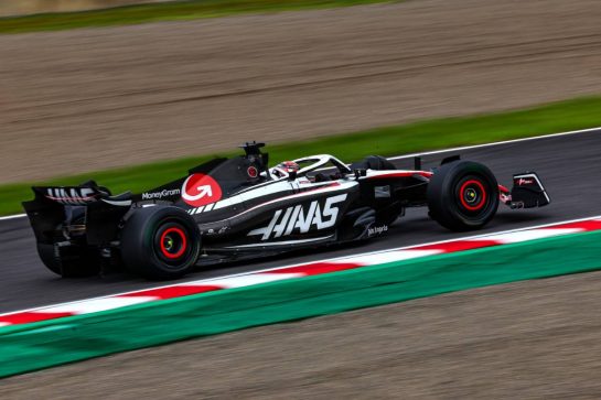 Kevin Magnussen (DEN), Haas F1 Team 
22.09.2023. Formula 1 World Championship, Rd 17, Japanese Grand Prix, Suzuka, Japan, Practice Day.
- www.xpbimages.com, EMail: requests@xpbimages.com © Copyright: Charniaux / XPB Images
