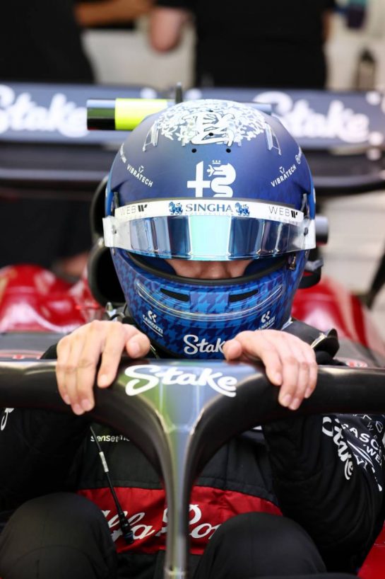 Zhou Guanyu (CHN) Alfa Romeo F1 Team C43.
22.09.2023. Formula 1 World Championship, Rd 17, Japanese Grand Prix, Suzuka, Japan, Practice Day.
- www.xpbimages.com, EMail: requests@xpbimages.com © Copyright: Moy / XPB Images
