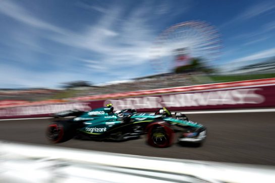Fernando Alonso (ESP) Aston Martin F1 Team AMR23.
23.09.2023. Formula 1 World Championship, Rd 17, Japanese Grand Prix, Suzuka, Japan, Qualifying Day.
- www.xpbimages.com, EMail: requests@xpbimages.com © Copyright: Moy / XPB Images