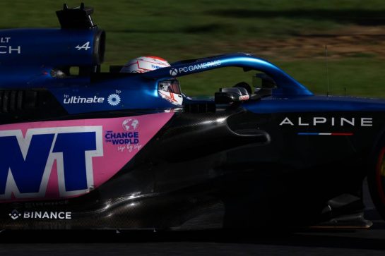 Esteban Ocon (FRA) Alpine F1 Team A523.
23.09.2023. Formula 1 World Championship, Rd 17, Japanese Grand Prix, Suzuka, Japan, Qualifying Day.
- www.xpbimages.com, EMail: requests@xpbimages.com © Copyright: Coates / XPB Images