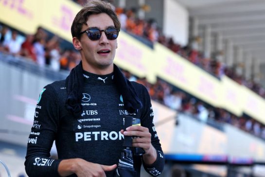 George Russell (GBR) Mercedes AMG F1 on the grid.
24.09.2023. Formula 1 World Championship, Rd 17, Japanese Grand Prix, Suzuka, Japan, Race Day.
- www.xpbimages.com, EMail: requests@xpbimages.com © Copyright: Batchelor / XPB Images