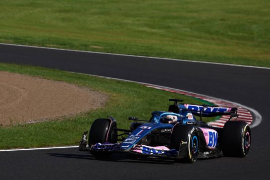 Esteban Ocon (FRA) Alpine F1 Team A523.
24.09.2023. Formula 1 World Championship, Rd 17, Japanese Grand Prix, Suzuka, Japan, Race Day.
- www.xpbimages.com, EMail: requests@xpbimages.com © Copyright: Batchelor / XPB Images