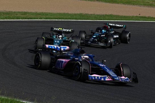 Esteban Ocon (FRA) Alpine F1 Team A523.
24.09.2023. Formula 1 World Championship, Rd 17, Japanese Grand Prix, Suzuka, Japan, Race Day.
- www.xpbimages.com, EMail: requests@xpbimages.com © Copyright: Coates / XPB Images