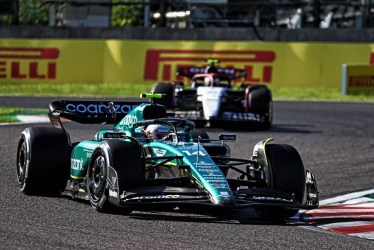 Fernando Alonso (ESP) Aston Martin F1 Team AMR23.
24.09.2023. Formula 1 World Championship, Rd 17, Japanese Grand Prix, Suzuka, Japan, Race Day.
- www.xpbimages.com, EMail: requests@xpbimages.com © Copyright: Moy / XPB Images