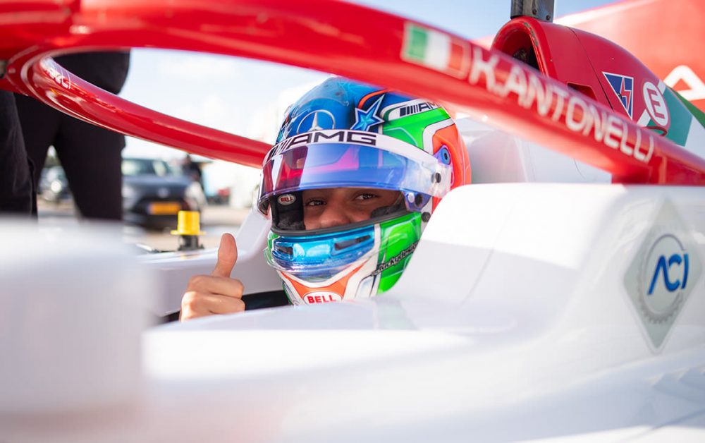 Mercedes Junior Antonelli Moves Up To F2 With Prema