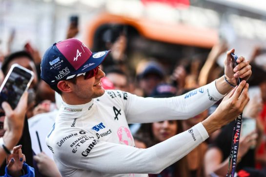 Esteban Ocon (FRA), Alpine F1 Team 
05.10.2023. Formula 1 World Championship, Rd 18, Qatar Grand Prix, Doha, Qatar, Preparation Day.
- www.xpbimages.com, EMail: requests@xpbimages.com © Copyright: Charniaux / XPB Images