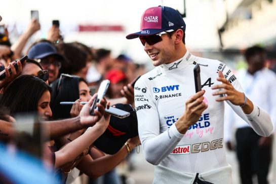 Esteban Ocon (FRA), Alpine F1 Team 
05.10.2023. Formula 1 World Championship, Rd 18, Qatar Grand Prix, Doha, Qatar, Preparation Day.
- www.xpbimages.com, EMail: requests@xpbimages.com © Copyright: Charniaux / XPB Images