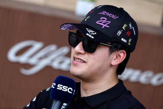 Zhou Guanyu (CHN) Alfa Romeo F1 Team.
06.10.2023 Formula 1 World Championship, Rd 18, Qatar Grand Prix, Doha, Qatar, Qualifying Day.
- www.xpbimages.com, EMail: requests@xpbimages.com © Copyright: Moy / XPB Images