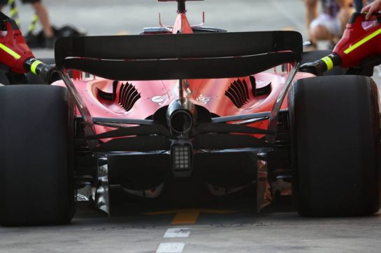 Ferrari SF-23 rear wing and rear diffuser.
06.10.2023 Formula 1 World Championship, Rd 18, Qatar Grand Prix, Doha, Qatar, Qualifying Day.
- www.xpbimages.com, EMail: requests@xpbimages.com © Copyright: Batchelor / XPB Images
