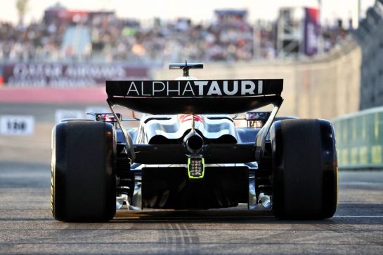 Liam Lawson (NZL) AlphaTauri AT04.
06.10.2023 Formula 1 World Championship, Rd 18, Qatar Grand Prix, Doha, Qatar, Qualifying Day.
- www.xpbimages.com, EMail: requests@xpbimages.com © Copyright: Coates / XPB Images