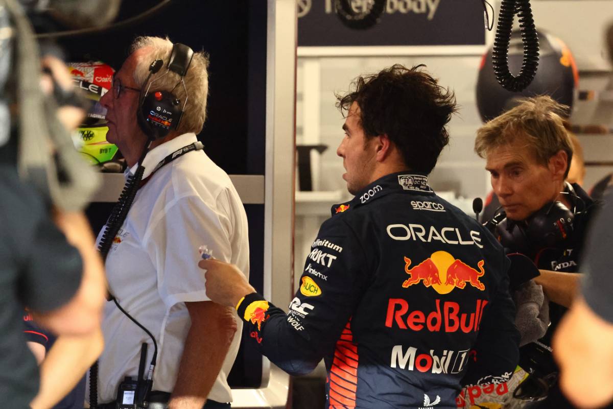 Sergio Perez (MEX) Red Bull Racing.
06.10.2023 Formula 1 World Championship, Rd 18, Qatar Grand Prix, Doha, Qatar, Qualifying Day.
- www.xpbimages.com, EMail: requests@xpbimages.com © Copyright: Batchelor / XPB Images