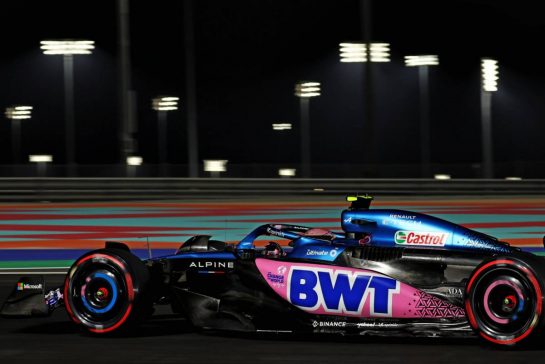 Pierre Gasly (FRA) Alpine F1 Team A523.
06.10.2023 Formula 1 World Championship, Rd 18, Qatar Grand Prix, Doha, Qatar, Qualifying Day.
- www.xpbimages.com, EMail: requests@xpbimages.com © Copyright: Moy / XPB Images