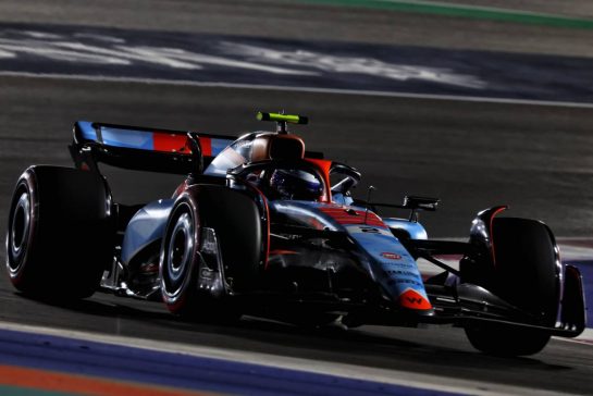 Logan Sargeant (USA) Williams Racing FW45.
06.10.2023 Formula 1 World Championship, Rd 18, Qatar Grand Prix, Doha, Qatar, Qualifying Day.
- www.xpbimages.com, EMail: requests@xpbimages.com © Copyright: Coates / XPB Images