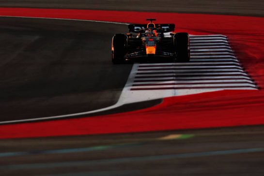 Max Verstappen (NLD) Red Bull Racing RB19.
07.10.2023. Formula 1 World Championship, Rd 18, Qatar Grand Prix, Doha, Qatar, Sprint Day.
- www.xpbimages.com, EMail: requests@xpbimages.com © Copyright: Charniaux / XPB Images