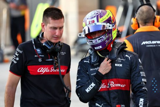 Zhou Guanyu (CHN) Alfa Romeo F1 Team.
07.10.2023. Formula 1 World Championship, Rd 18, Qatar Grand Prix, Doha, Qatar, Sprint Day.
- www.xpbimages.com, EMail: requests@xpbimages.com © Copyright: Batchelor / XPB Images
